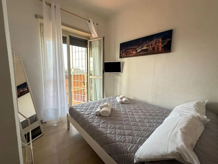 Apartamento Eur-Motagnola Attico 2Bedr Apt 280 Terrace View Roma